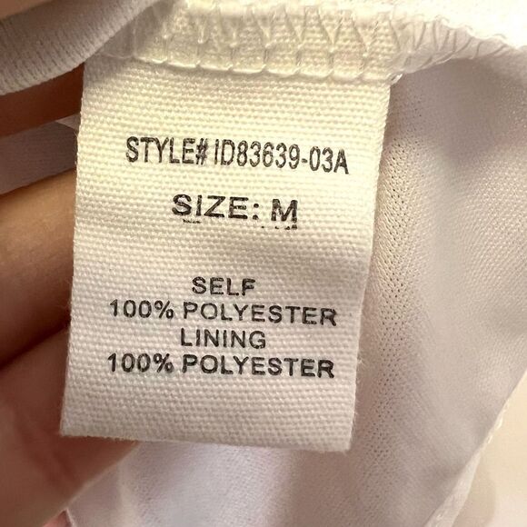 Altar’d State Floral Tiered Ruffle Tie Strap Dress Medium Orange - Picture 10 of 10